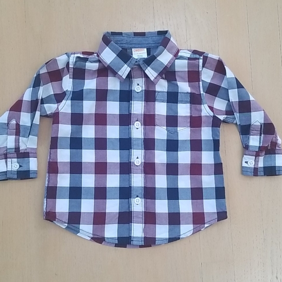 Gymboree Button Down Plaid Shirt 18 Month Bundle - Picture 8 of 11